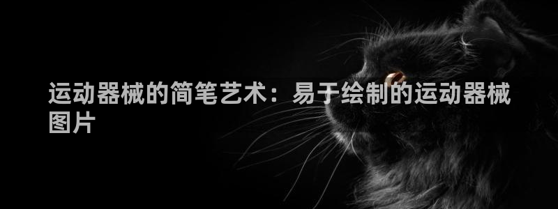 尊龙凯时下载官方正版：运动器械的简笔艺术：易于绘制的