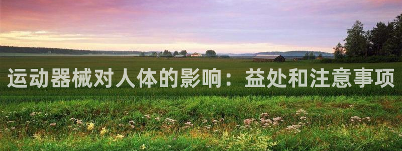 尊龙凯时d3563：运动器械对人体的影响：益处和注意