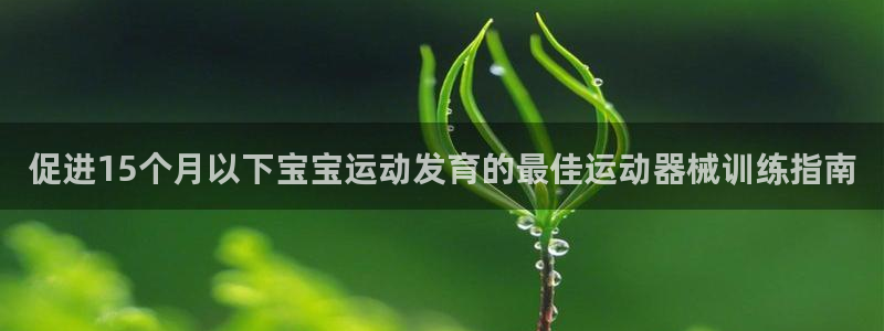 ag尊龙官方网站app：促进15个月以下宝宝运动发育