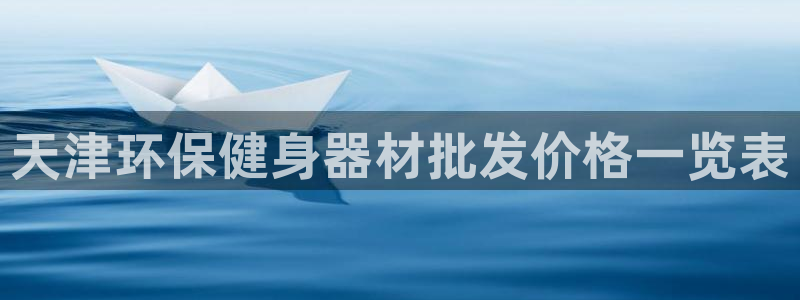 尊龙凯时麻将胡了：天津环保健身器材批发价格一览表