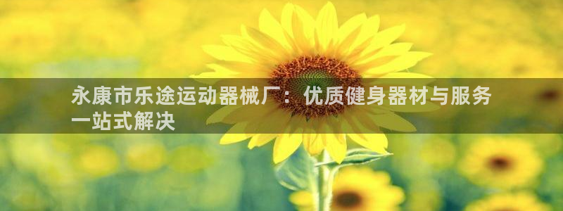 尊龙用现金一下可靠送38元：永康市乐途运动器械厂：优