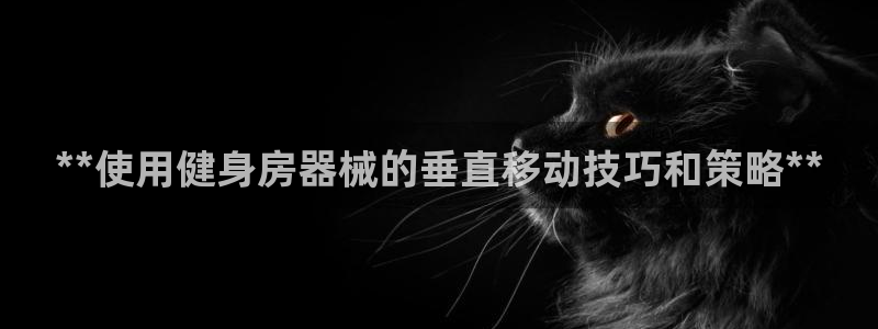 尊龙 ag：**使用健身房器械的垂直移动技巧和策略*
