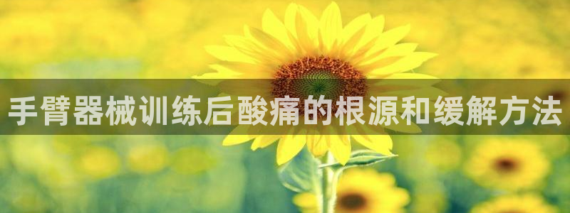 尊龙人生就是博一下下：手臂器械训练后酸痛的根源和缓解
