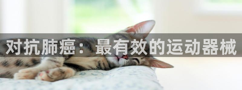 尊龙凯时注册地址：对抗肺癌：最有效的运动器械